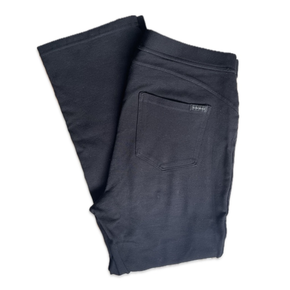 Sanctuary - Black ankle crop ponte pants